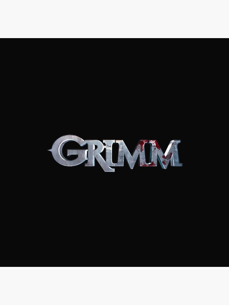 Grimm Logo Bassic Throw Pillow - Image 2