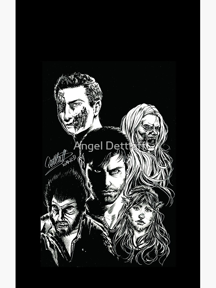 Grimm Fanart Shower Curtain - Image 2