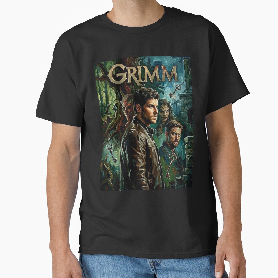 Grimm Monsters Broadstroke Art T-shirt - Image 2