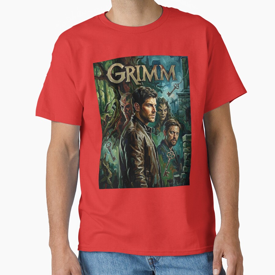 Grimm Monsters Broadstroke Art T-shirt - Image 5