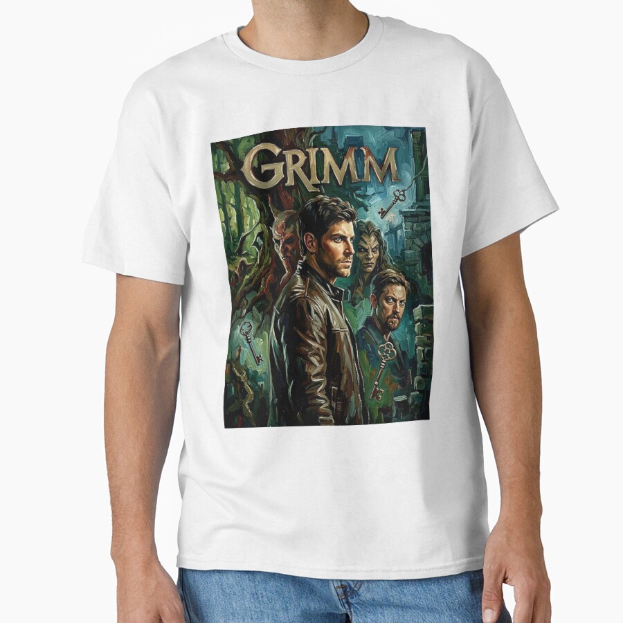 Grimm Monsters Broadstroke Art T-shirt