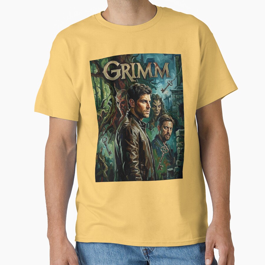 Grimm Monsters Broadstroke Art T-shirt - Image 6