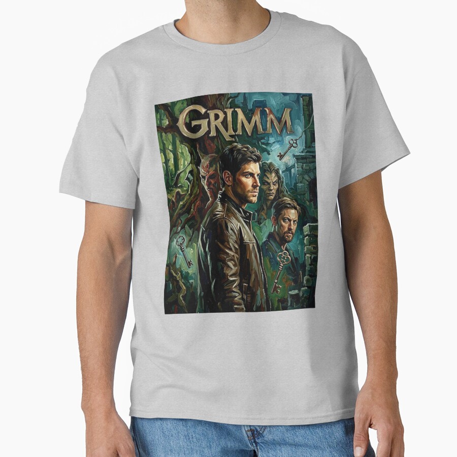 Grimm Monsters Broadstroke Art T-shirt - Image 3