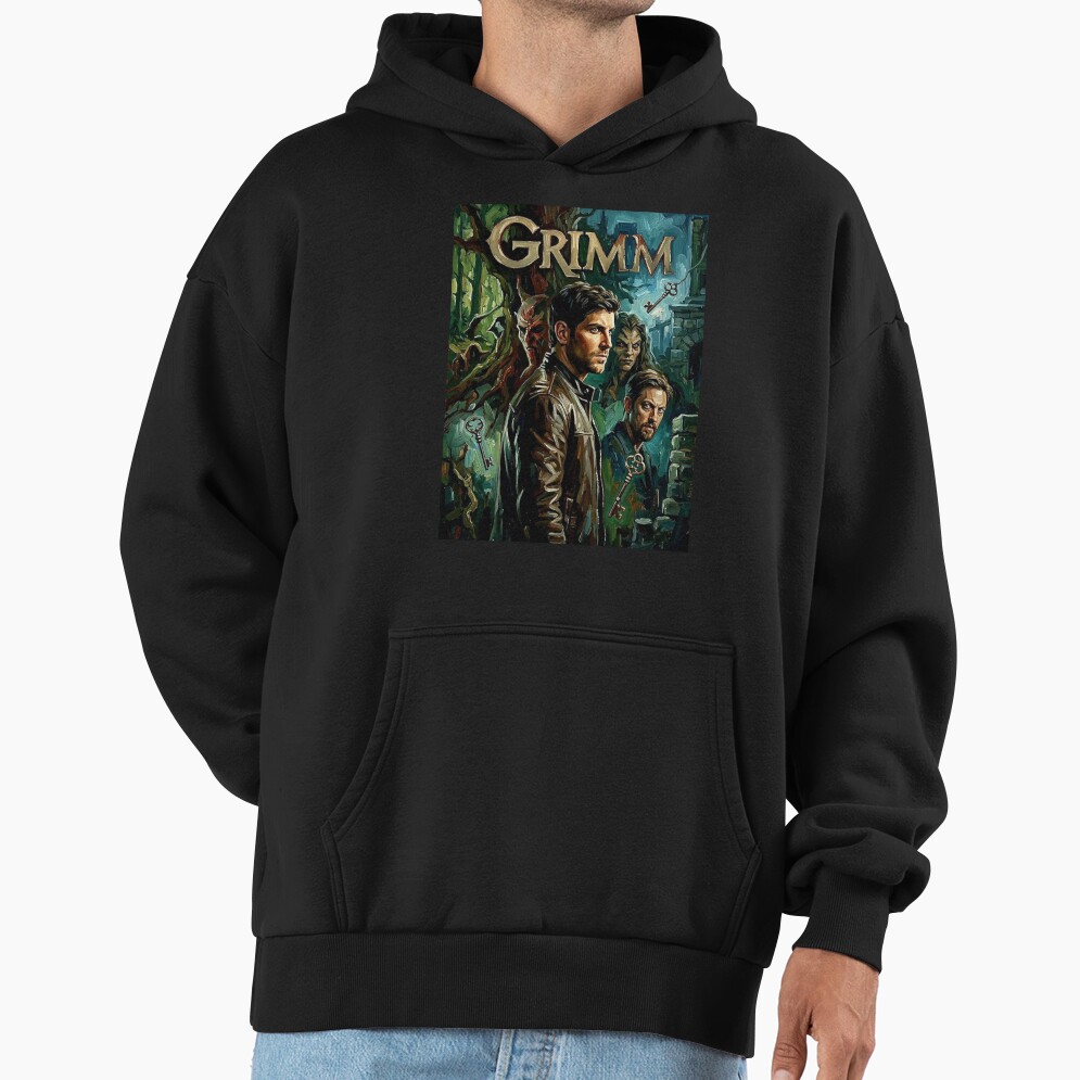 Grimm Monsters Broadstroke Art Hoodie - Image 2