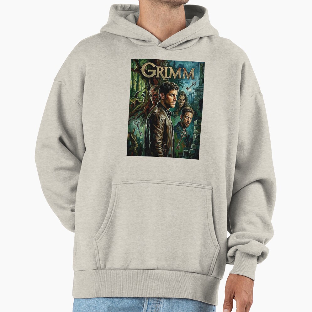 Grimm Monsters Broadstroke Art Hoodie - Image 3
