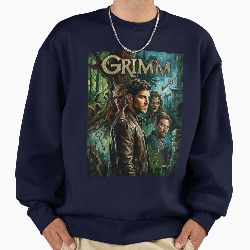 Grimm Monsters Broadstroke Art Sweatshirt - Image 5