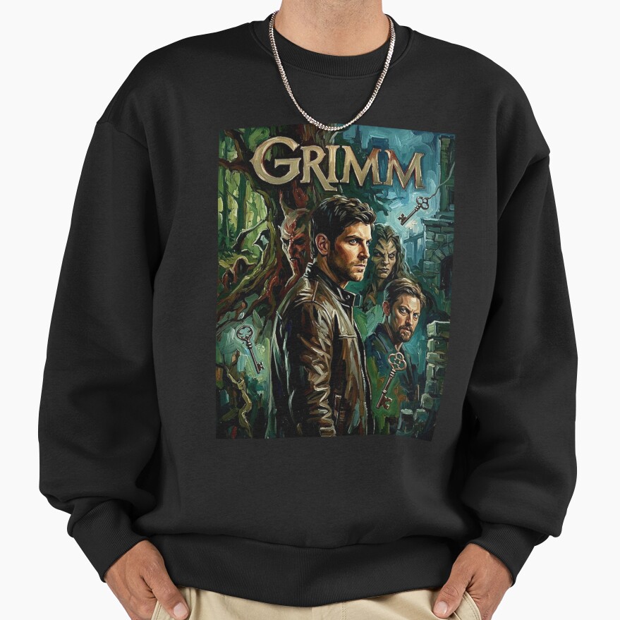 Grimm Monsters Broadstroke Art Sweatshirt - Image 2