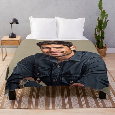 Grimm By Nature David Giuntoli Edition Throw Blanket