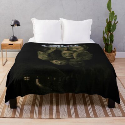 Horror Film Grimm Throw Blanket