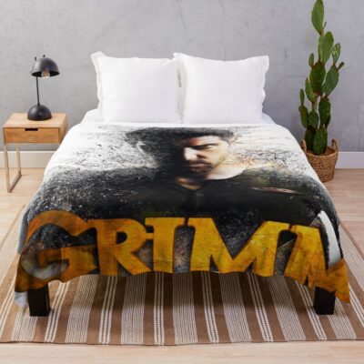 Grimm Nick Burkhardt Throw Blanket