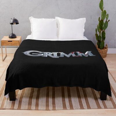 Grimm Logo Bassic Throw Blanket