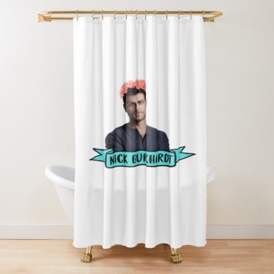 Nick Burkhardt Shower Curtain
