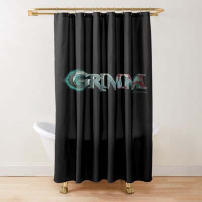 Grimm Logo Bassic Shower Curtain
