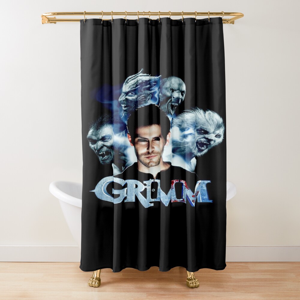 Nick The Grimm Shower Curtain