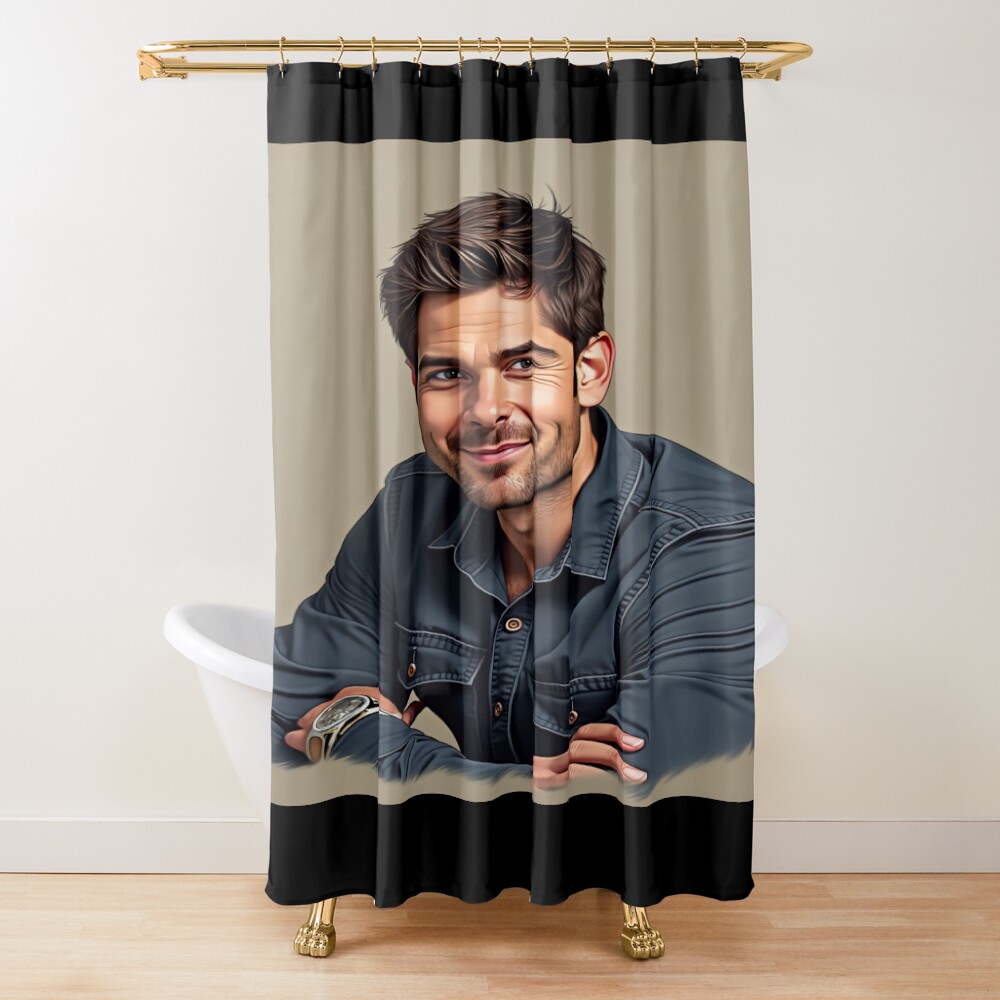Grimm By Nature David Giuntoli Edition Shower Curtain