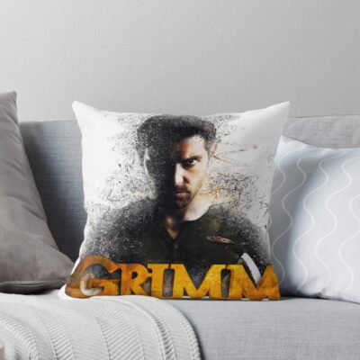 Grimm Nick Burkhardt Throw Pillow