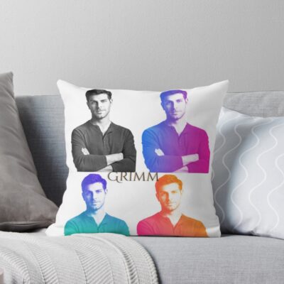 Nick Burkhardt Grimm Throw Pillow