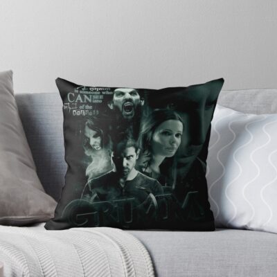 Grimm Horror Throw Pillow